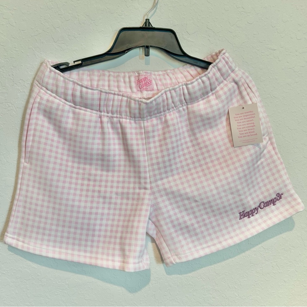 Pink Gingham SIENNA Shorts